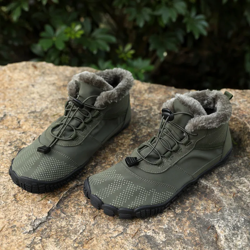 WinterWalk- Non-slip & Carbon Fiber Waterproof Winter Barefoot Shoes (Unisex)