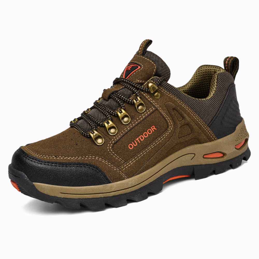 Men's Orthopedic Waterproof Anti-Slip Hiking Shoes  Lightweight Casual Mountain Walking Shoes