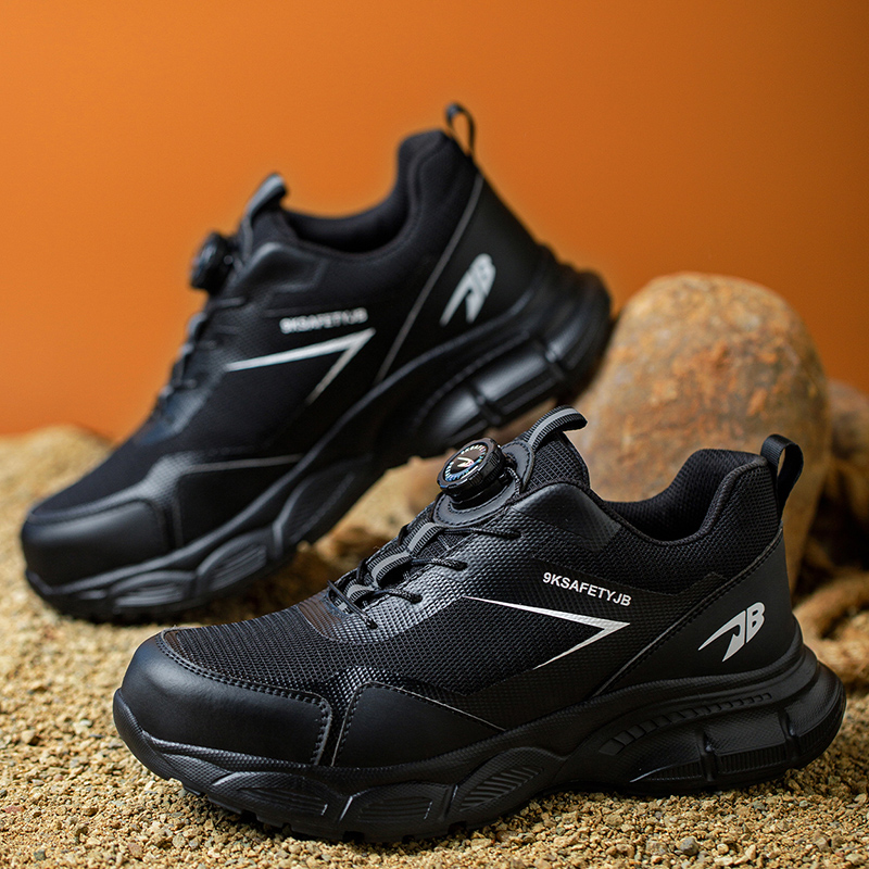 ⏰Limited Time Sale 70% OFF-Men's Safety Orthopedic Work Shoes-Waterproof, Non-Slip, Puncture and Smash Resistant, Wide Toe, Arch Support – Ideal for Daily Wear and Outdoor Adventures