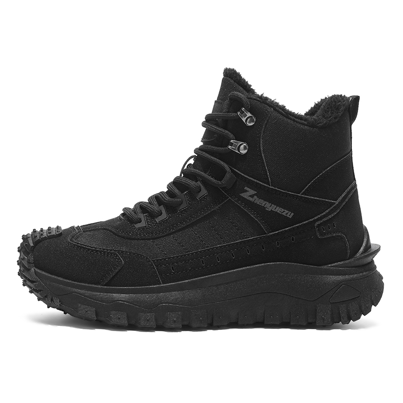 (⏰Limited Time Sale 70% OFF) Men's Outdoor Warm Hiking Boots/Work Boots - Waterproof, Slip-resistant, Puncture-resistant, Impact-resistant; Proper Arch Support and Wide Toe - Suitable for Everyday Wear and Outdoor Adventures