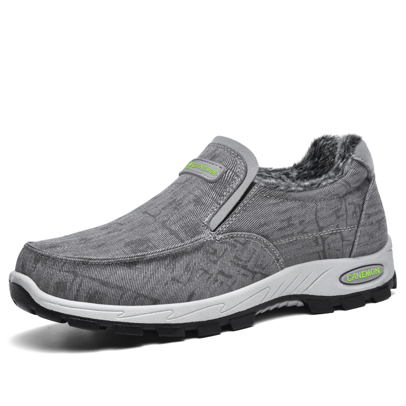 ⏰Limited Time Sale 70% OFF -Men’s Fleece-Lined Orthopedic Slip-On Sneakers — Waterproof, Slip-Resistant, Arch Support, Wide Toe Box; Ideal for Daily Commutes, Long-Distance Travel & Outdoor Walking
