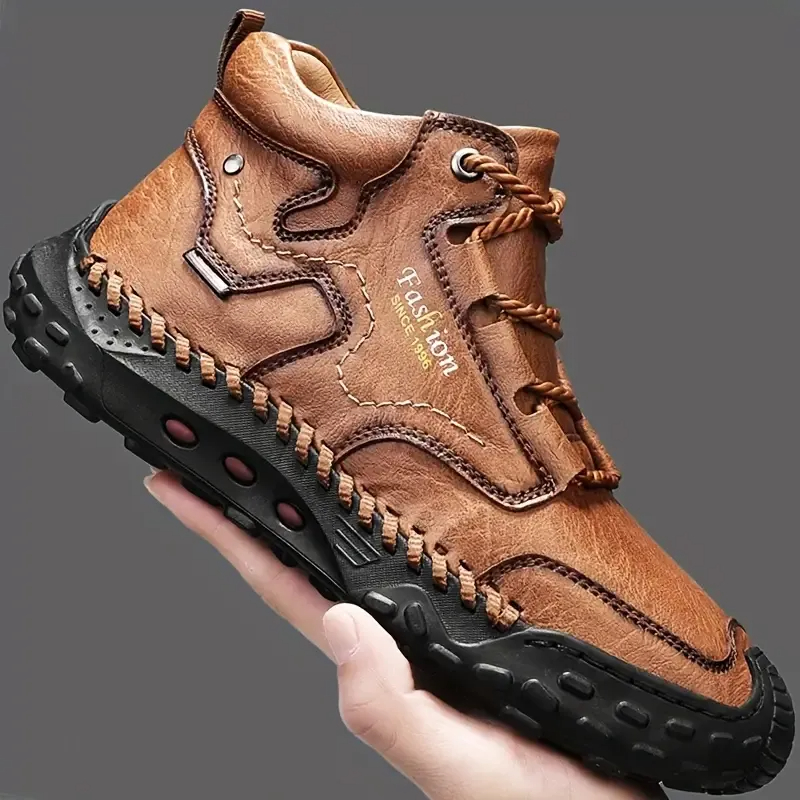 📢Last day deals 70% OFF⏰Men's Hand-Sewn Composite toe Cowhide Shoes Casual Shoes