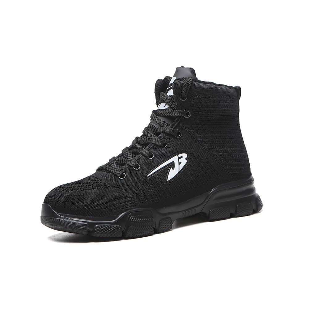 ⚡ Ultralight Steel Toe Work Shoes  🛡️ Puncture Proof 🔥 Fire Resistant 💨 Breathable Flymesh 🦶 Shock Absorbing Safety Boots