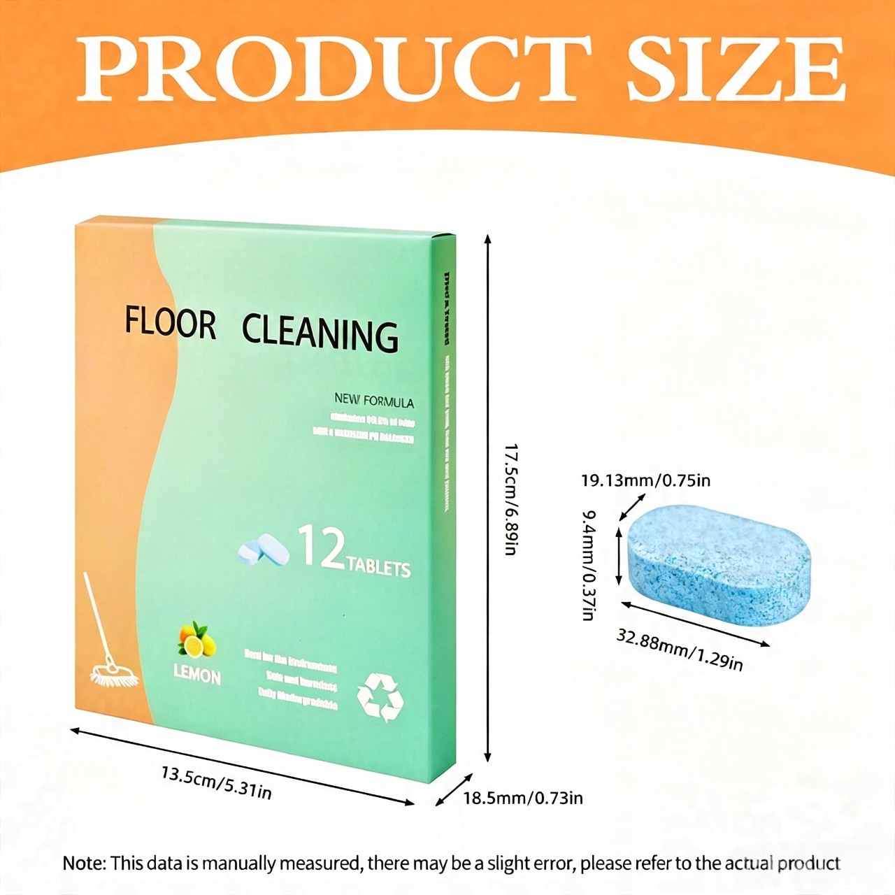 Dissolvable Floor Cleaning Tablets