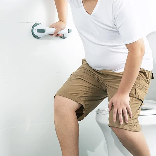 🛁 Safety Non-Slip Handle for Shower and Bath ✨ Stable Bathroom Support Grab Bar for Seniors
