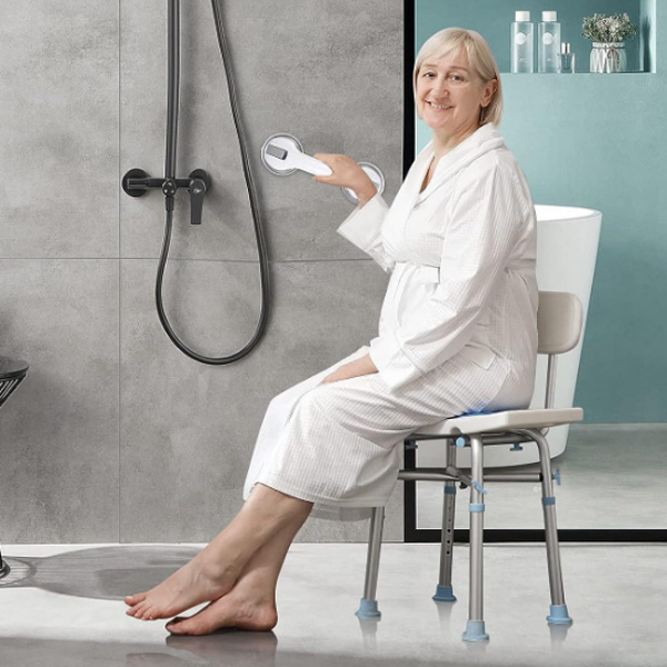 🛁 Safety Non-Slip Handle for Shower and Bath ✨ Stable Bathroom Support Grab Bar for Seniors