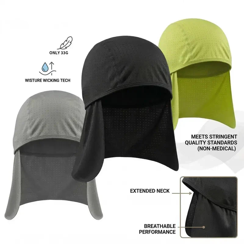 3-pack Cooling Skull Cap Elastic Hard Hat🧢❄️