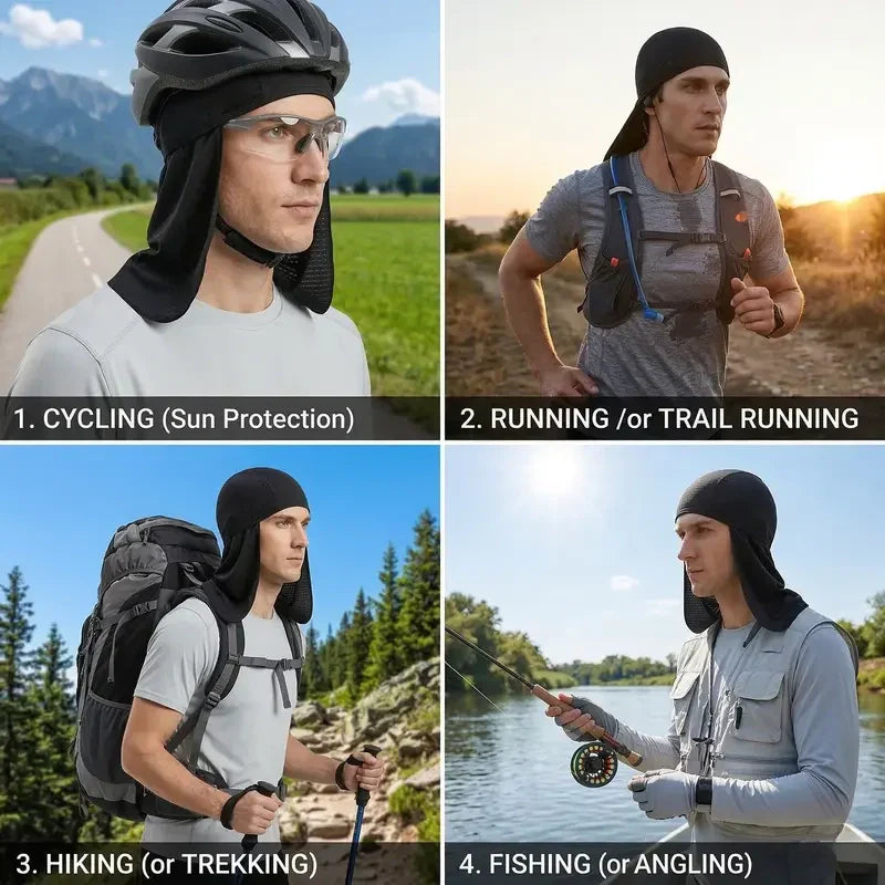 3-pack Cooling Skull Cap Elastic Hard Hat🧢❄️
