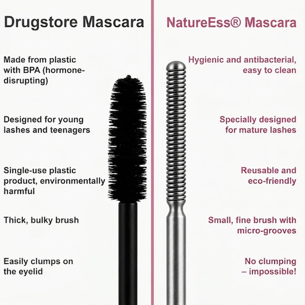 Moyazelena® Waterproof Fibre Mascara💧  – Volume & Length without Clumping for Dramatic Moments