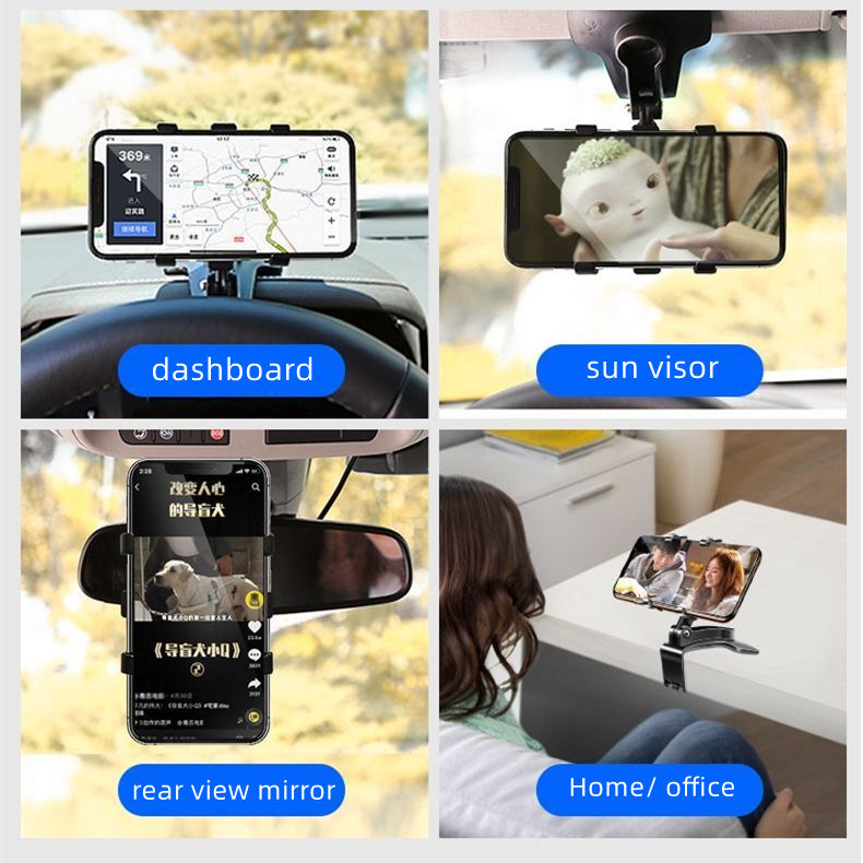 Universal 360° Dashboard Phone Holder