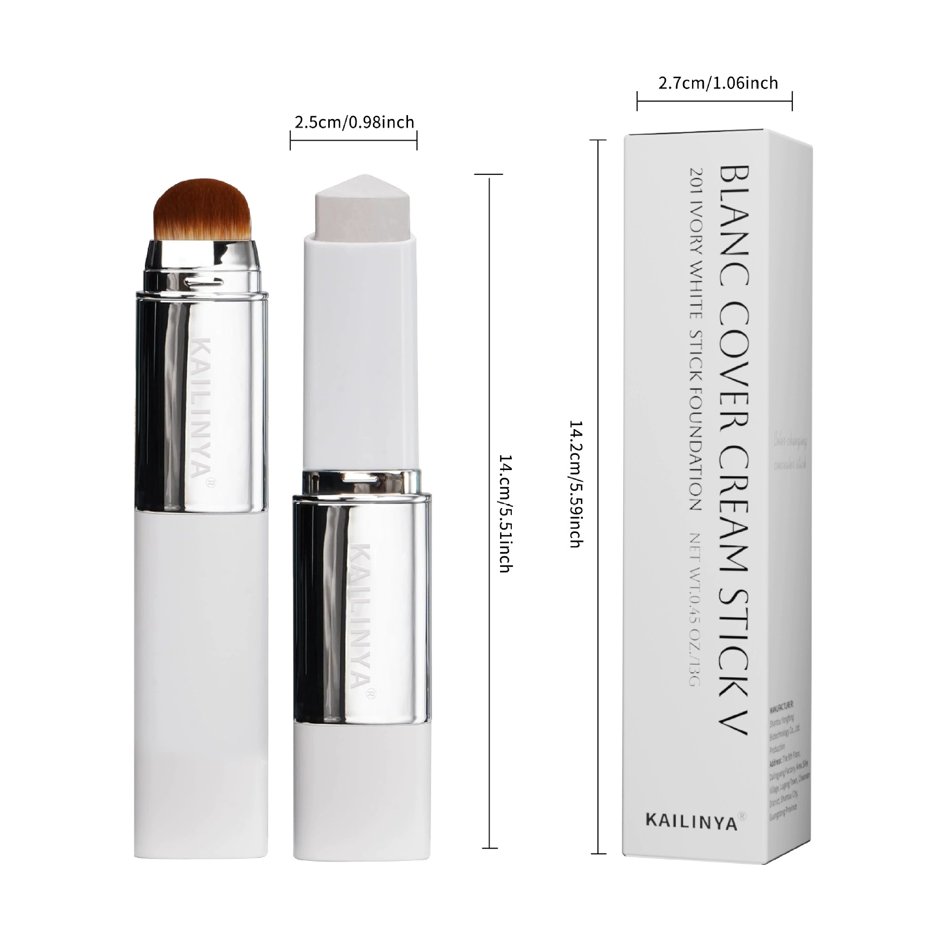 Lifezmlabs™ Korean Color-Changing Foundation stick