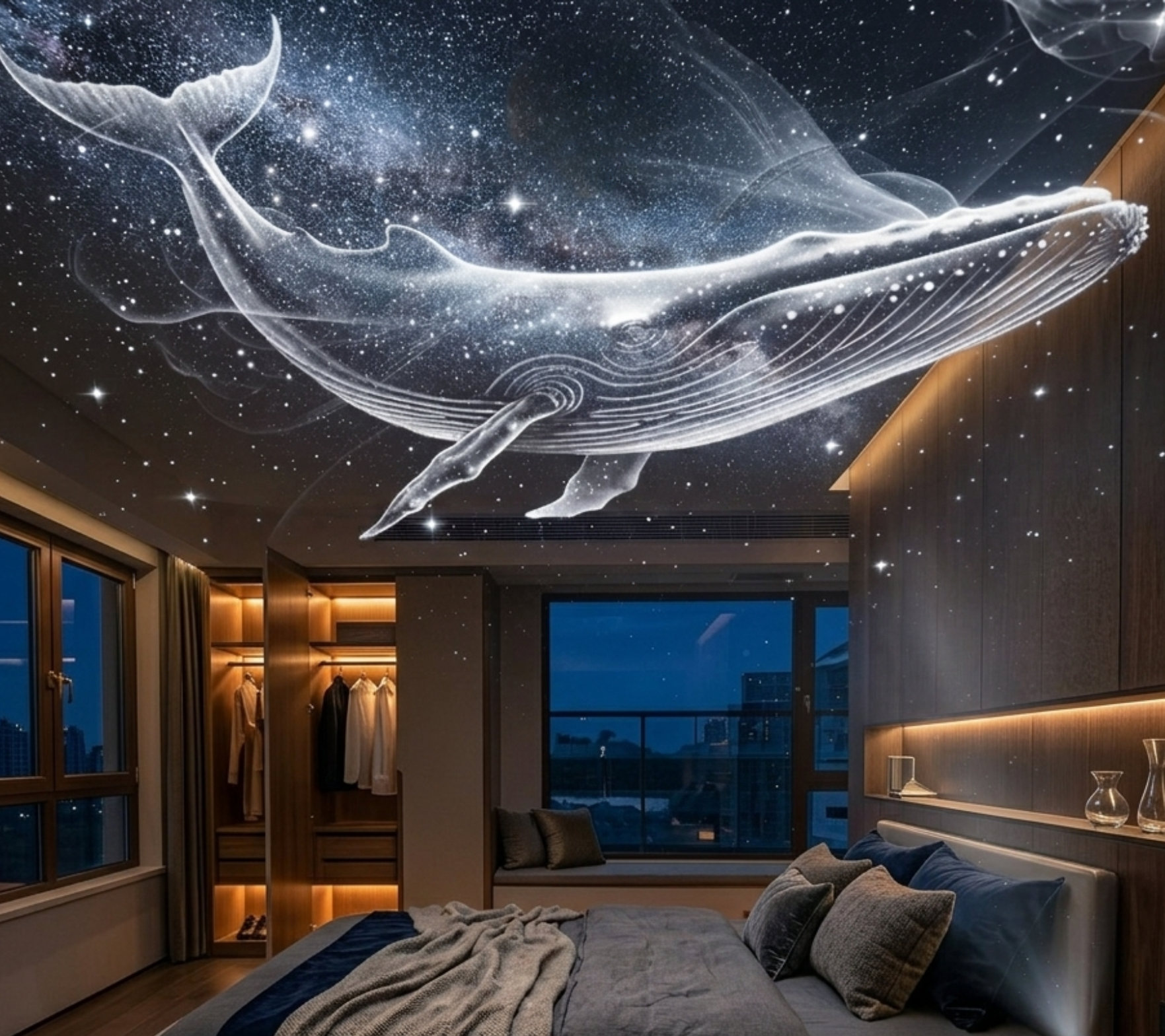 USB projektor Moyazelena™ Starry Night 🌌 | K dispozícii je viacero možností prezentácie ✨ | Vytvorte si rozprávkovú atmosféru 🌙 | Dokonalý kreatívny darček 🎁