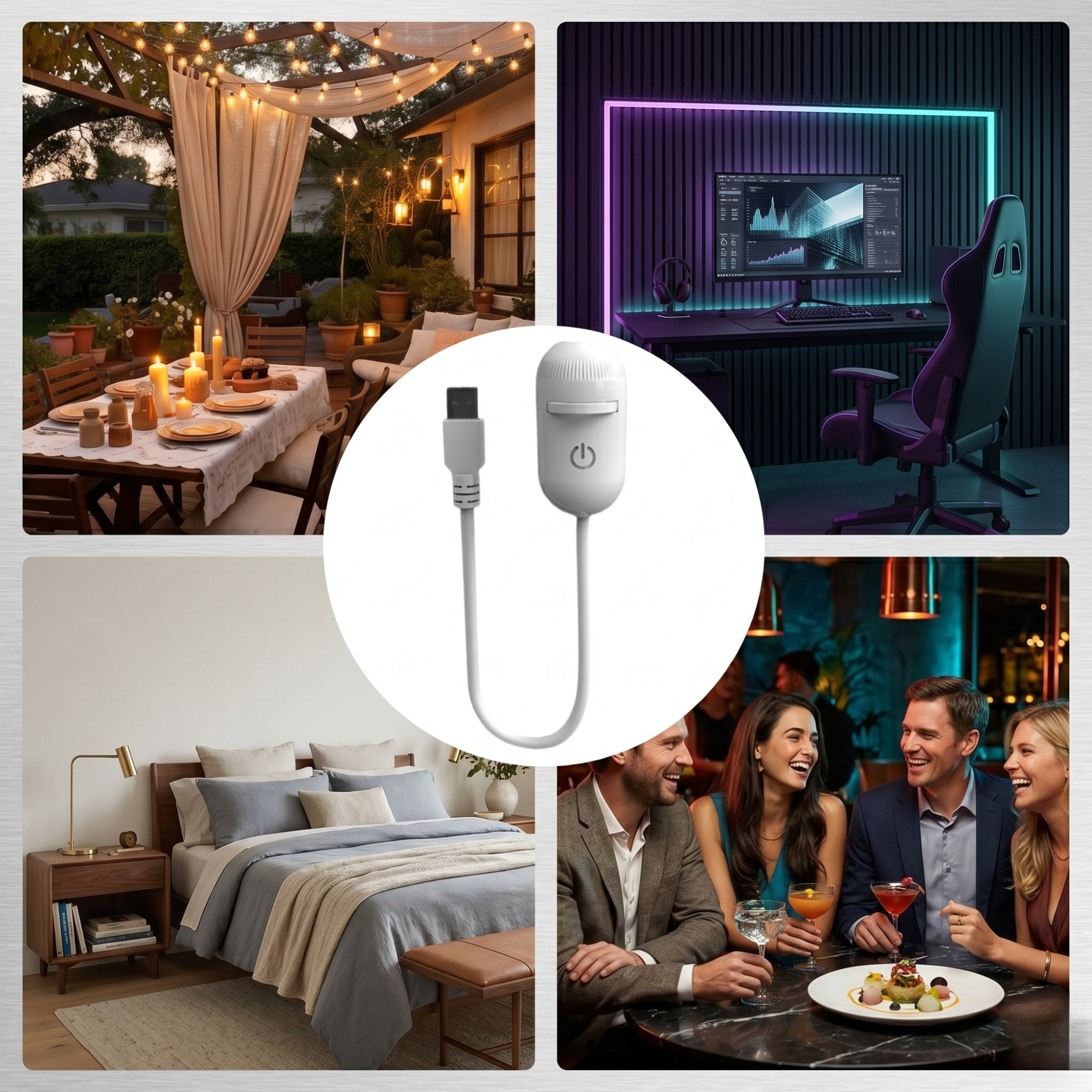 USB projektor Moyazelena™ Starry Night 🌌 | K dispozícii je viacero možností prezentácie ✨ | Vytvorte si rozprávkovú atmosféru 🌙 | Dokonalý kreatívny darček 🎁