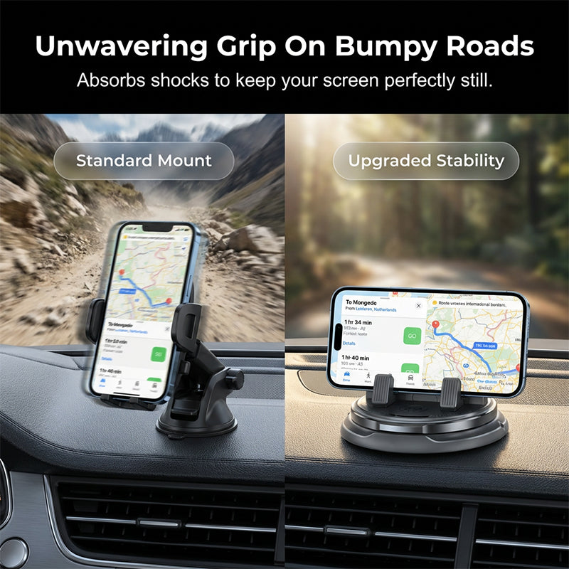 360° Rotating Dashboard Phone Holder for Car📱🚗