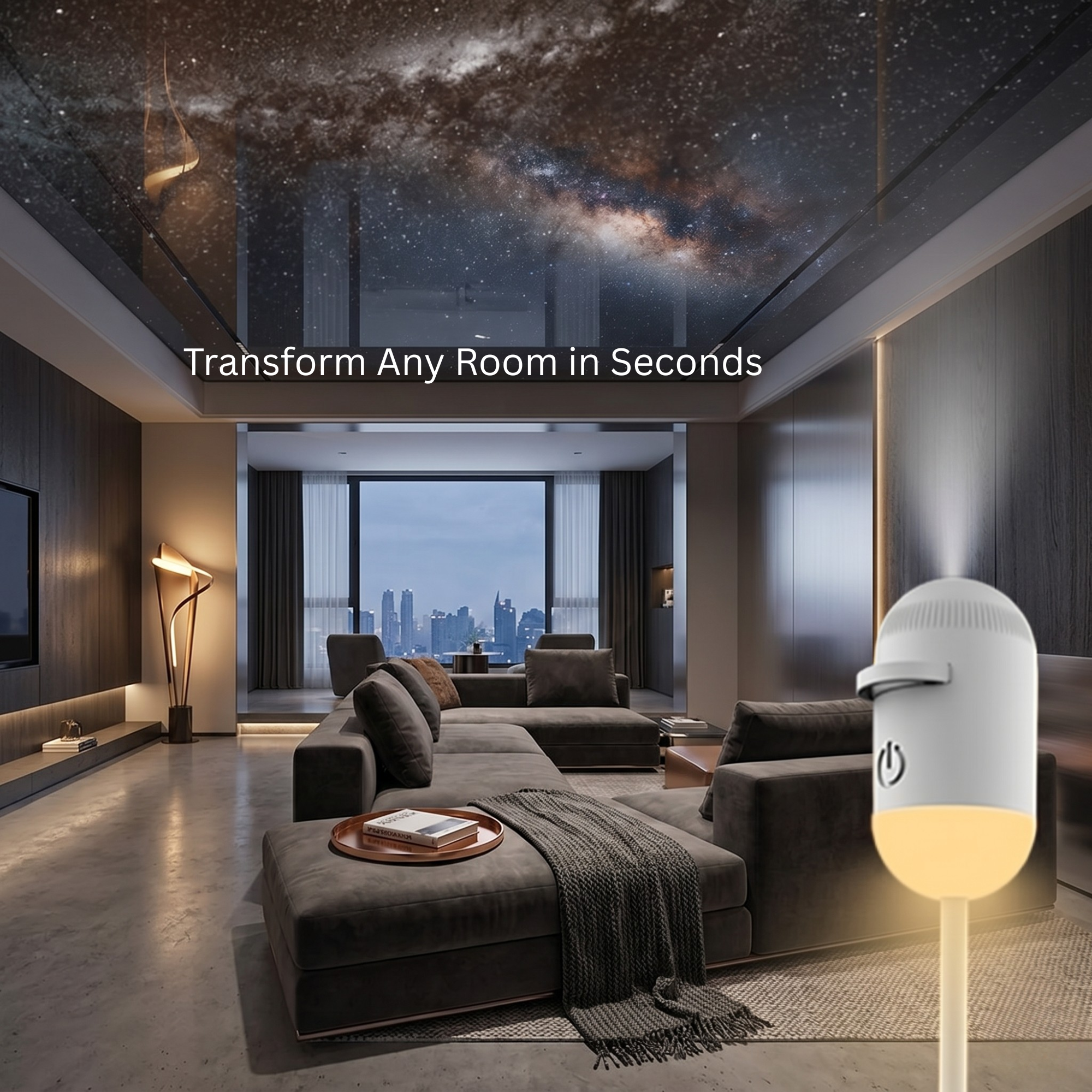 USB projektor Moyazelena™ Starry Night 🌌 | K dispozícii je viacero možností prezentácie ✨ | Vytvorte si rozprávkovú atmosféru 🌙 | Dokonalý kreatívny darček 🎁