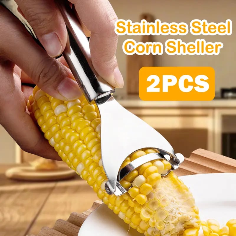 🌽Corn Kernel Peeler – Easy Corn Cob Stripper for Quick Kernel Removal🔥Buy 3 Get 1 Free