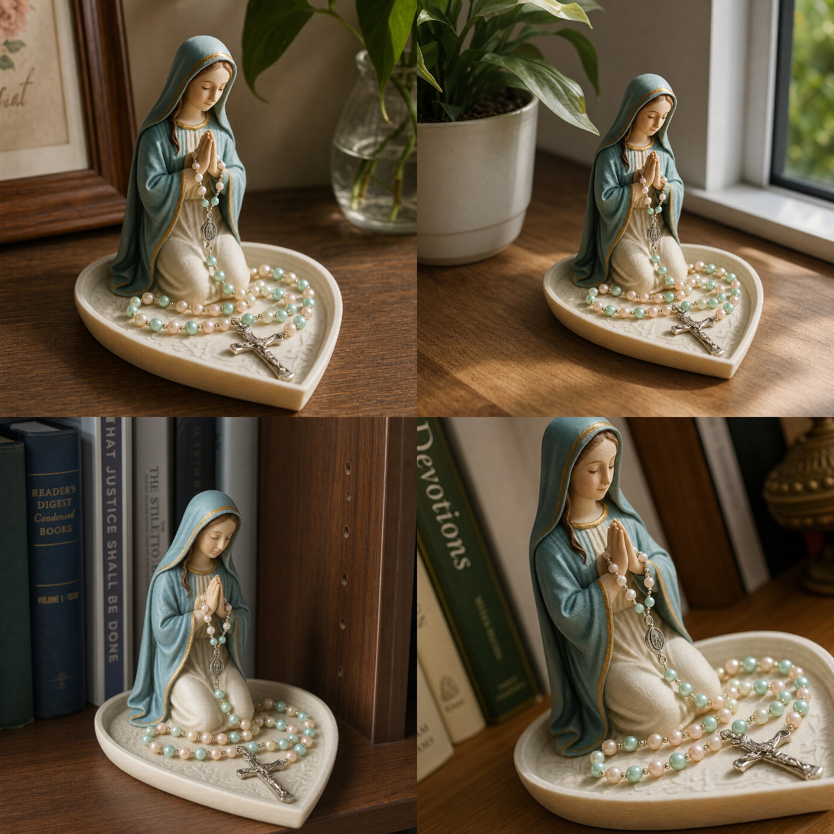 🙏Our Lady Prayer Corner Rosary Holder🔥