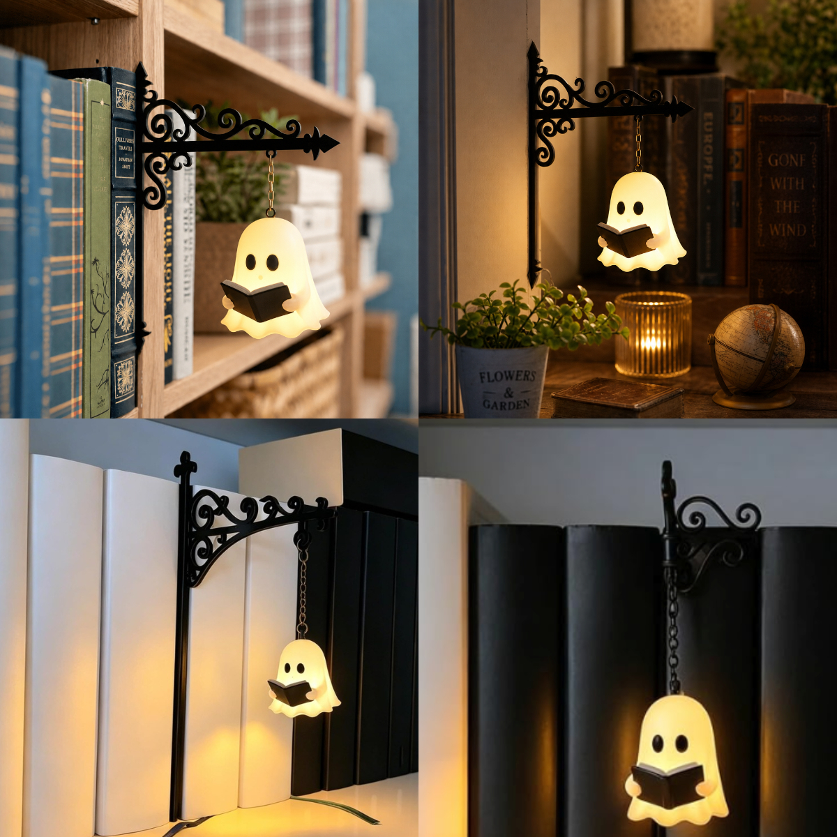 👻Library Lantern-Decorative Bookshelf Lighting