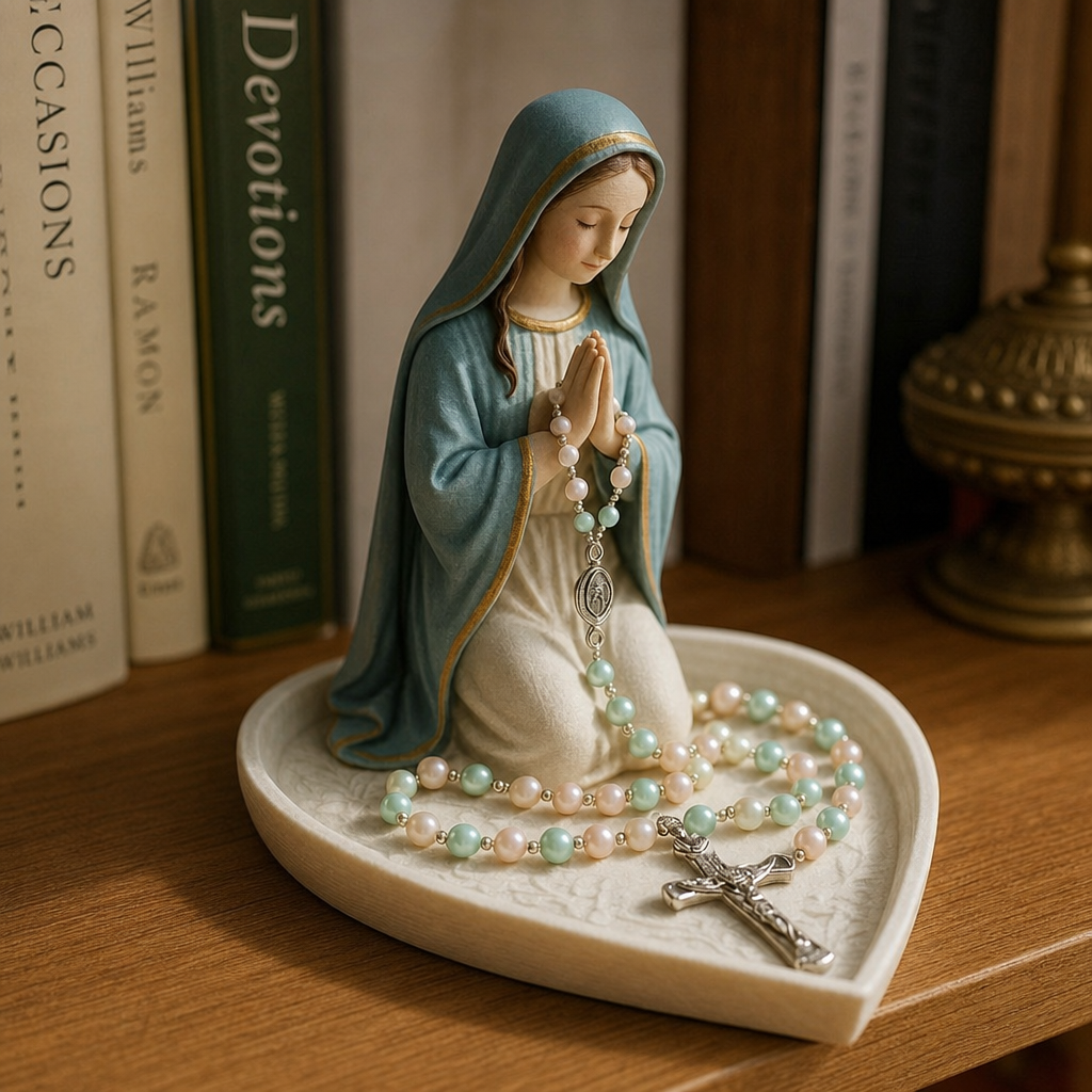 🙏Our Lady Prayer Corner Rosary Holder🔥