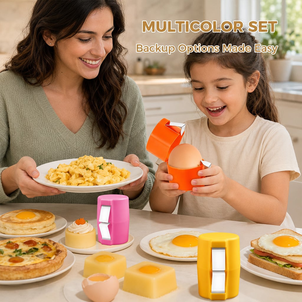 Color options for the egg cracker tool