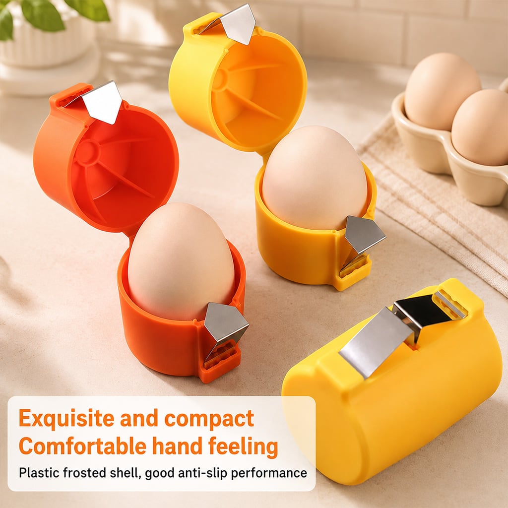 🍳 Quick Egg Cracker Tool – Open Hundreds Of Eggs Faster & Cleaner 🔥
