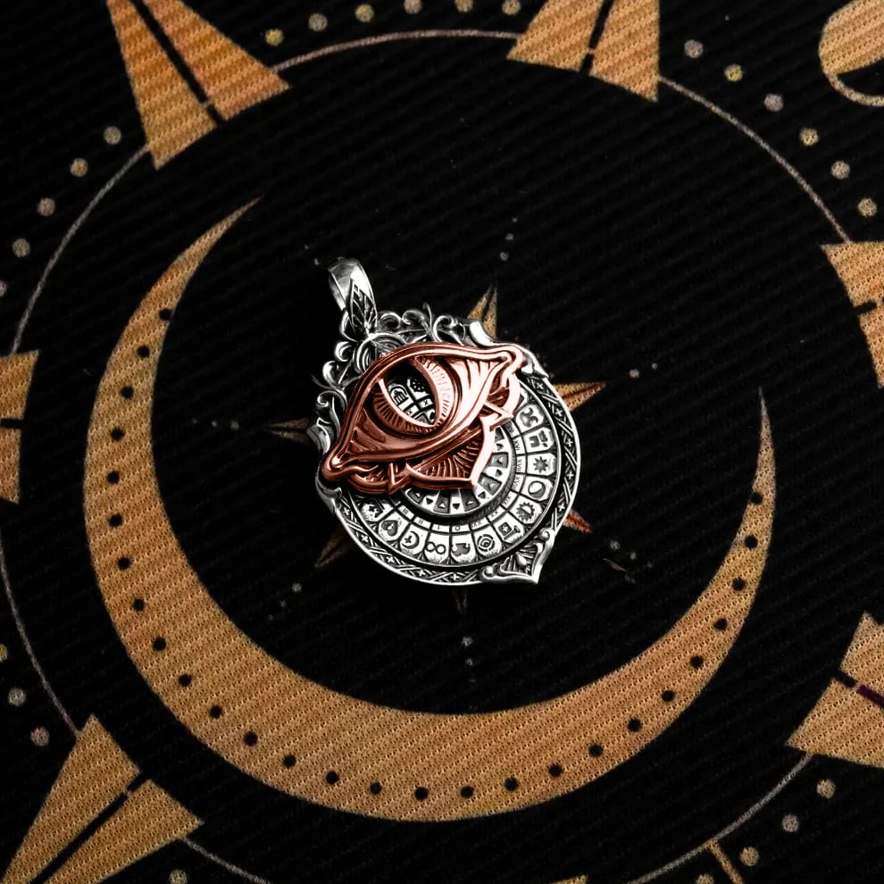 Handmade Tarot Vision Pendant: Connect to Cosmic Wisdom Anytime(✨Comes with instruction manual)