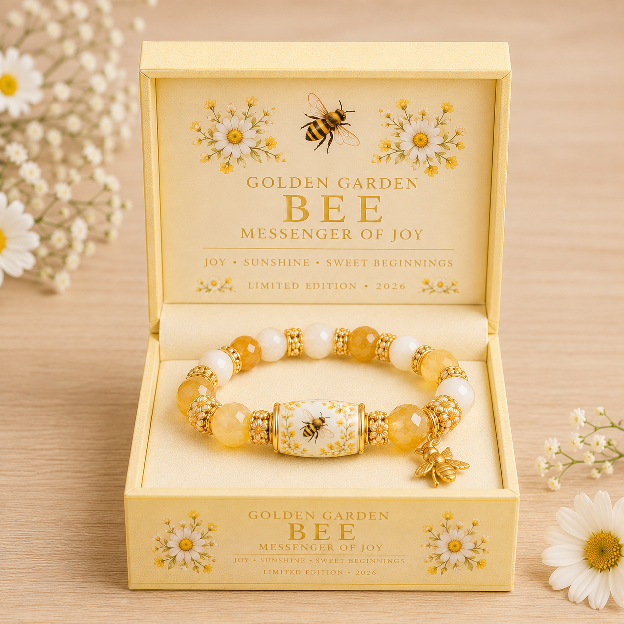 🐂→ Wild • Gentle • Warm 🌾→ Highland Garden Bracelet 🌟