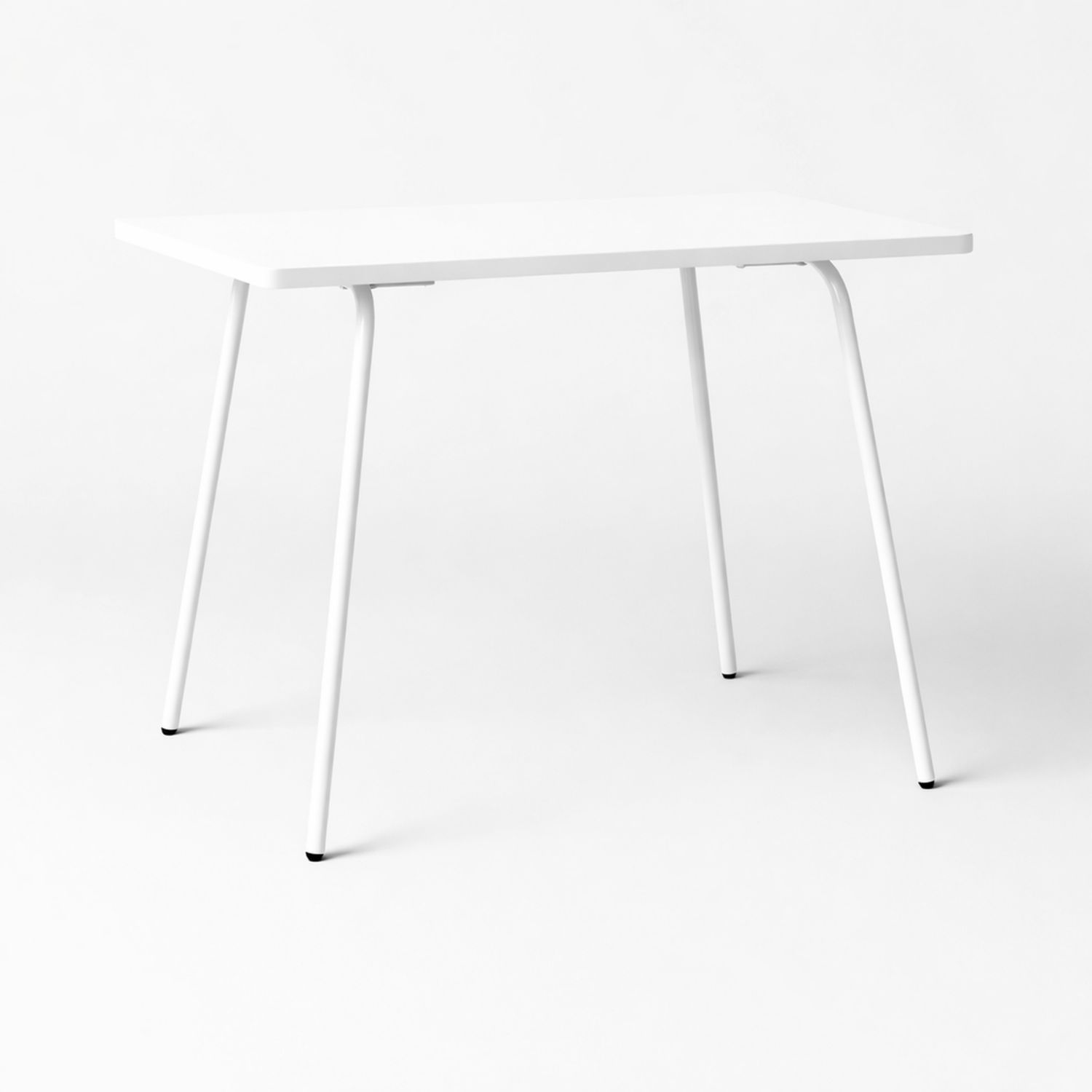Stół prostokątny 120x60 cm MDF Stal Biały