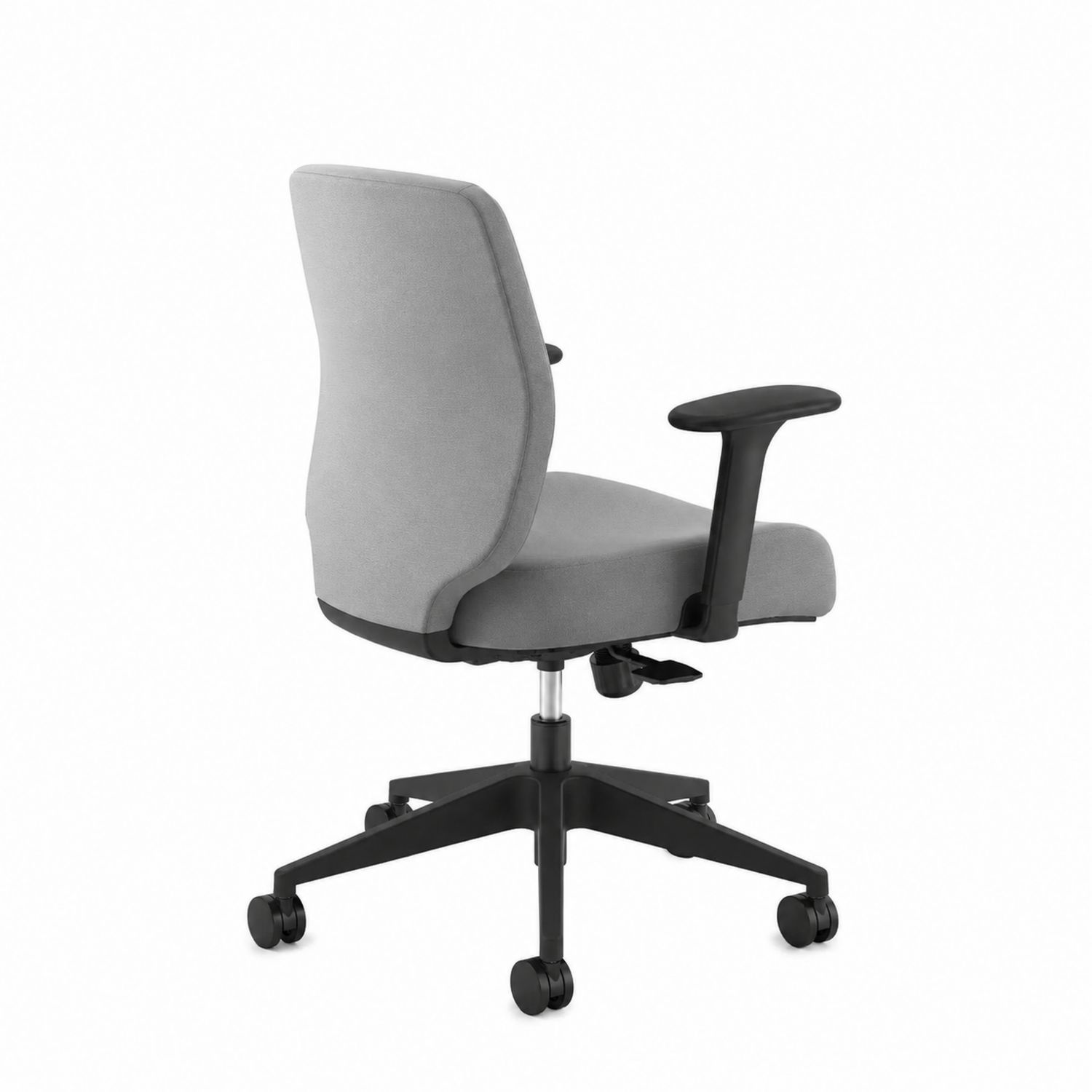 Obrotowy Fotel Biurowy Szary 115 cm