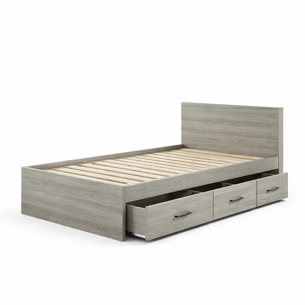 Schlafzimmermöbel,Bett mit Bettkasten-Livanovao