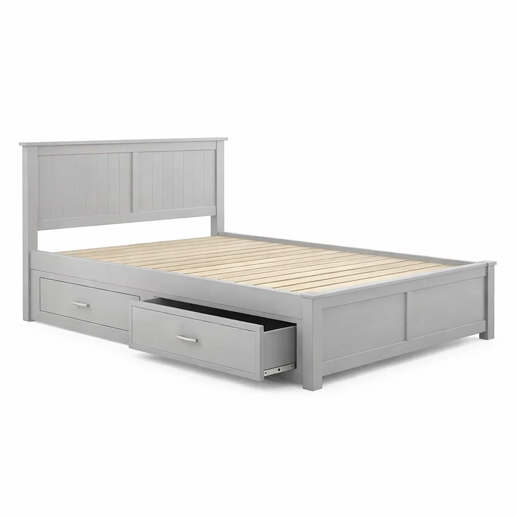 Schlafzimmermöbel,Bett mit Bettkasten-Livanovao
