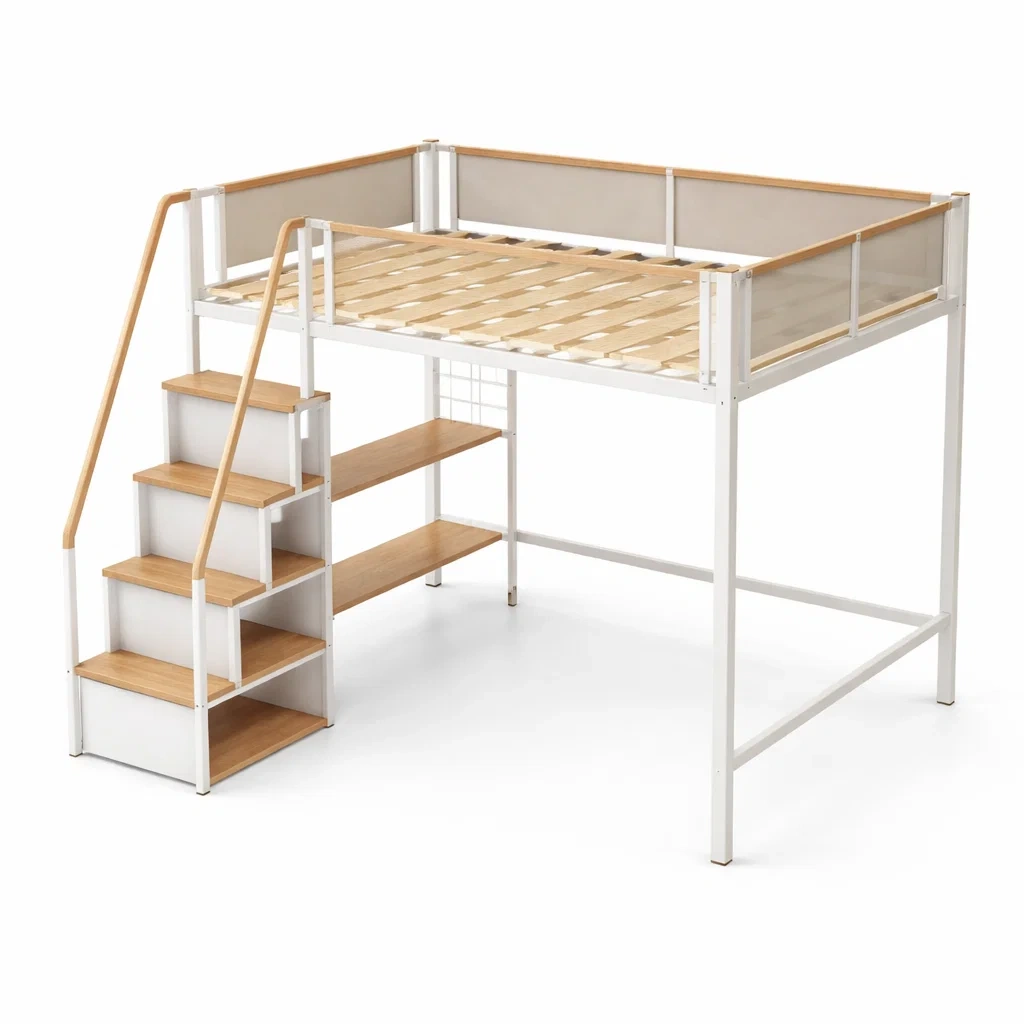 Schlafzimmermöbel,Hochbett-Livanovao