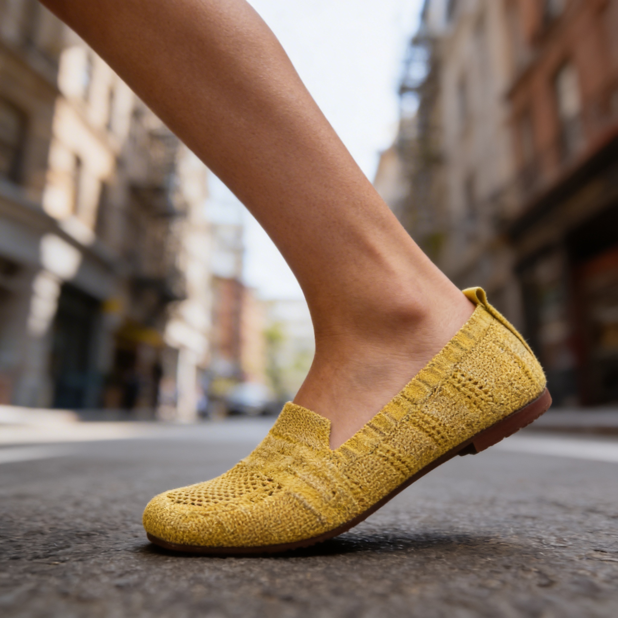Summer Round Toe Flat Bottom Breathable Shoes - Hero Image