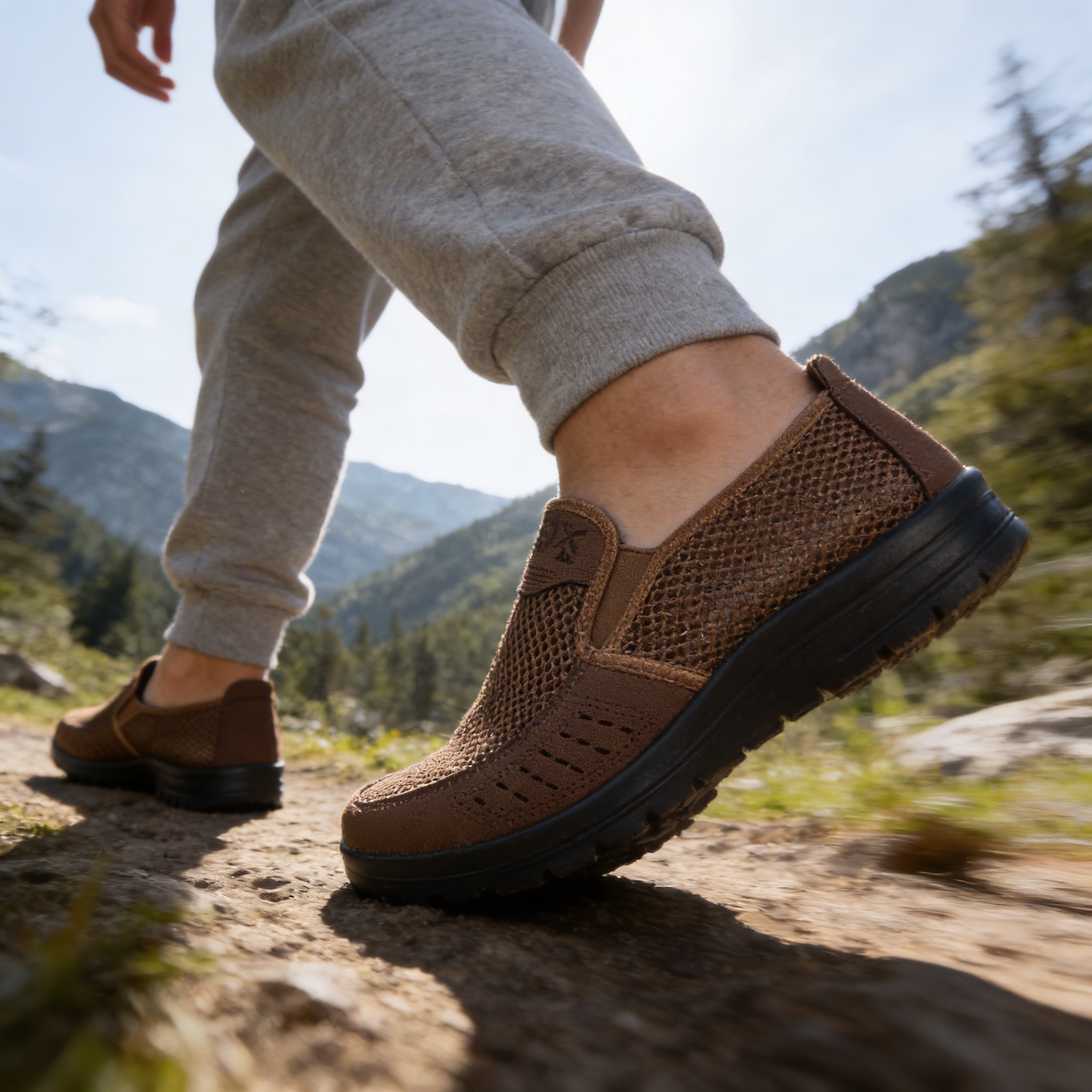 Easy Slip-On Mesh Casual Shoes Hero Image
