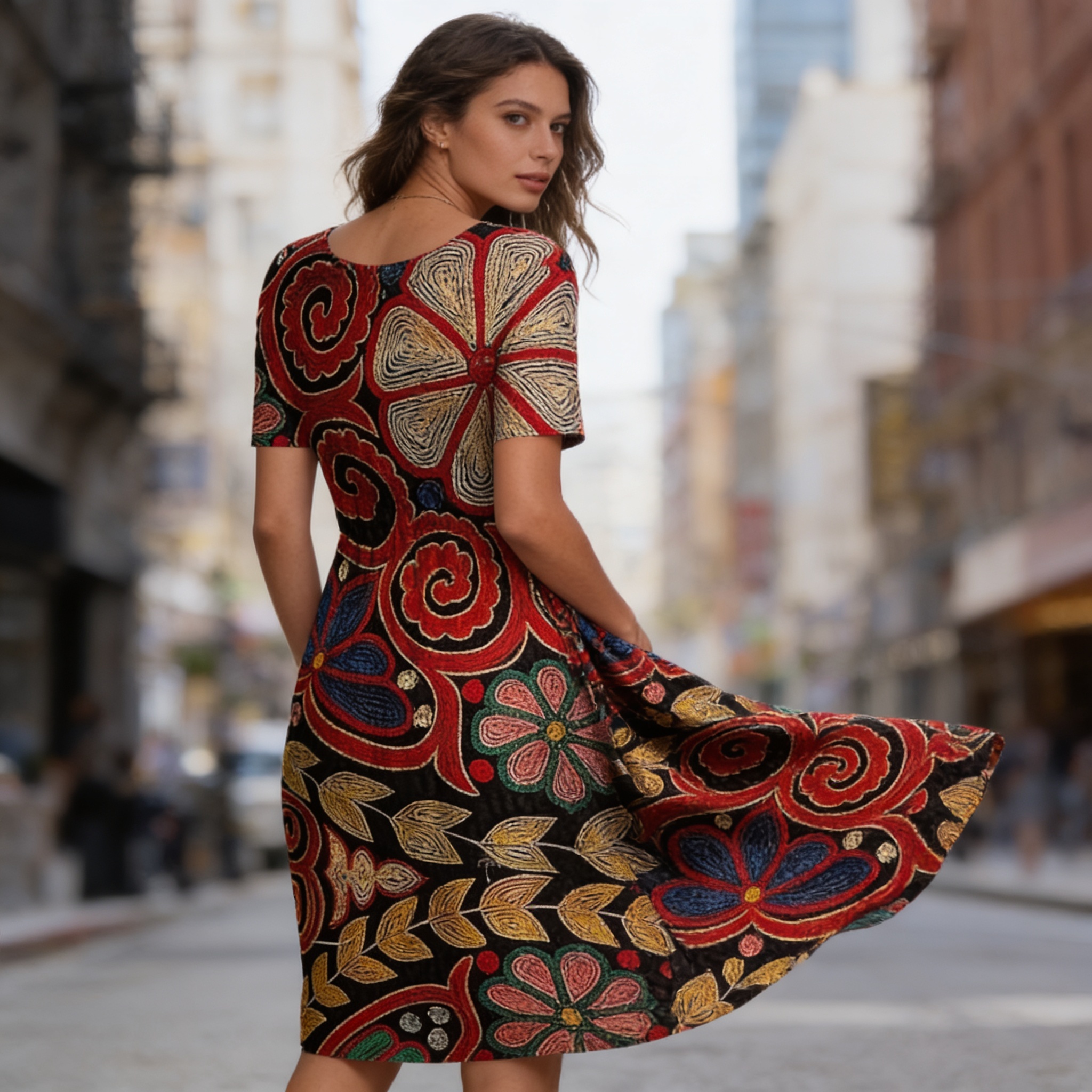 Dress versatile styling options