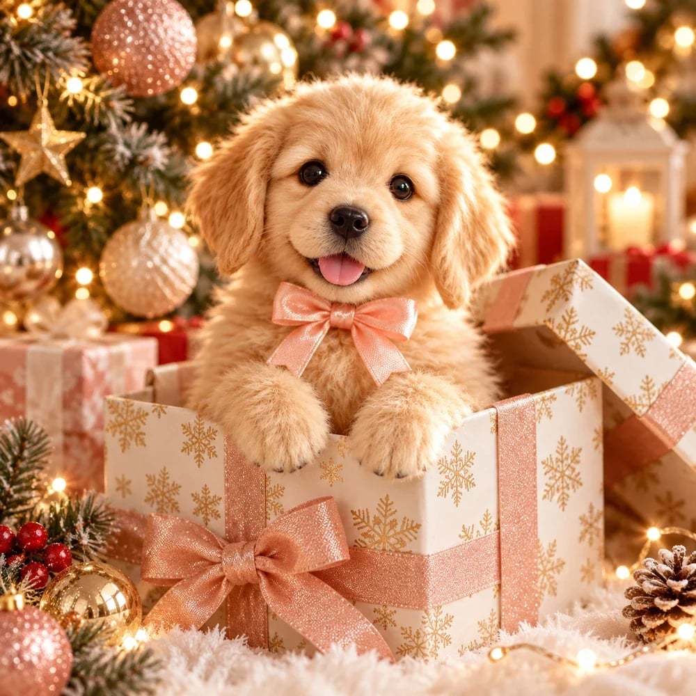🎄 Best Sellers – Golden BuddyTM Realistic Robot Golden Retriever Puppy