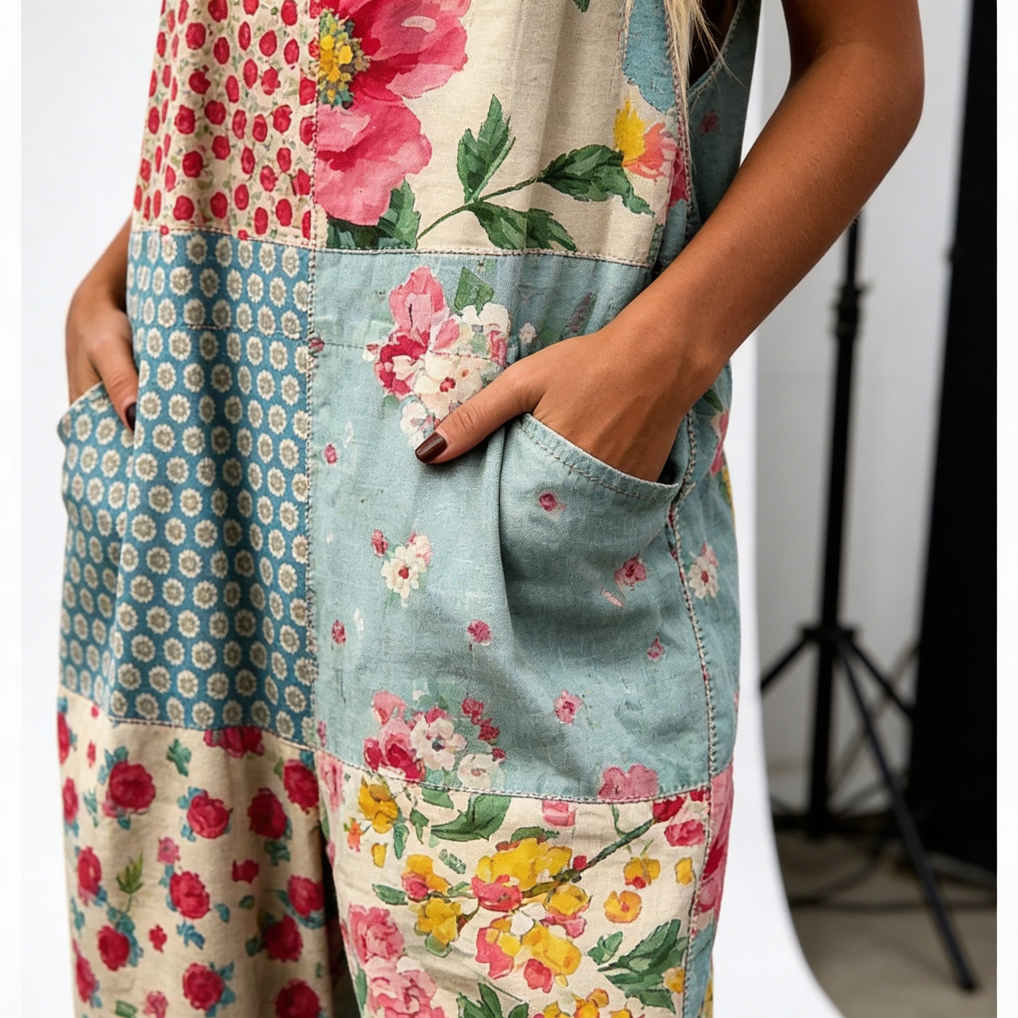 Jumpsuit with Relaxed Silhouette
