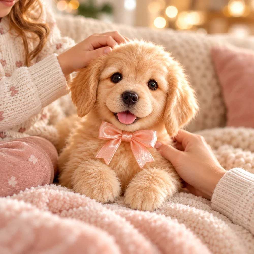 🎄 Best Sellers – Golden BuddyTM Realistic Robot Golden Retriever Puppy