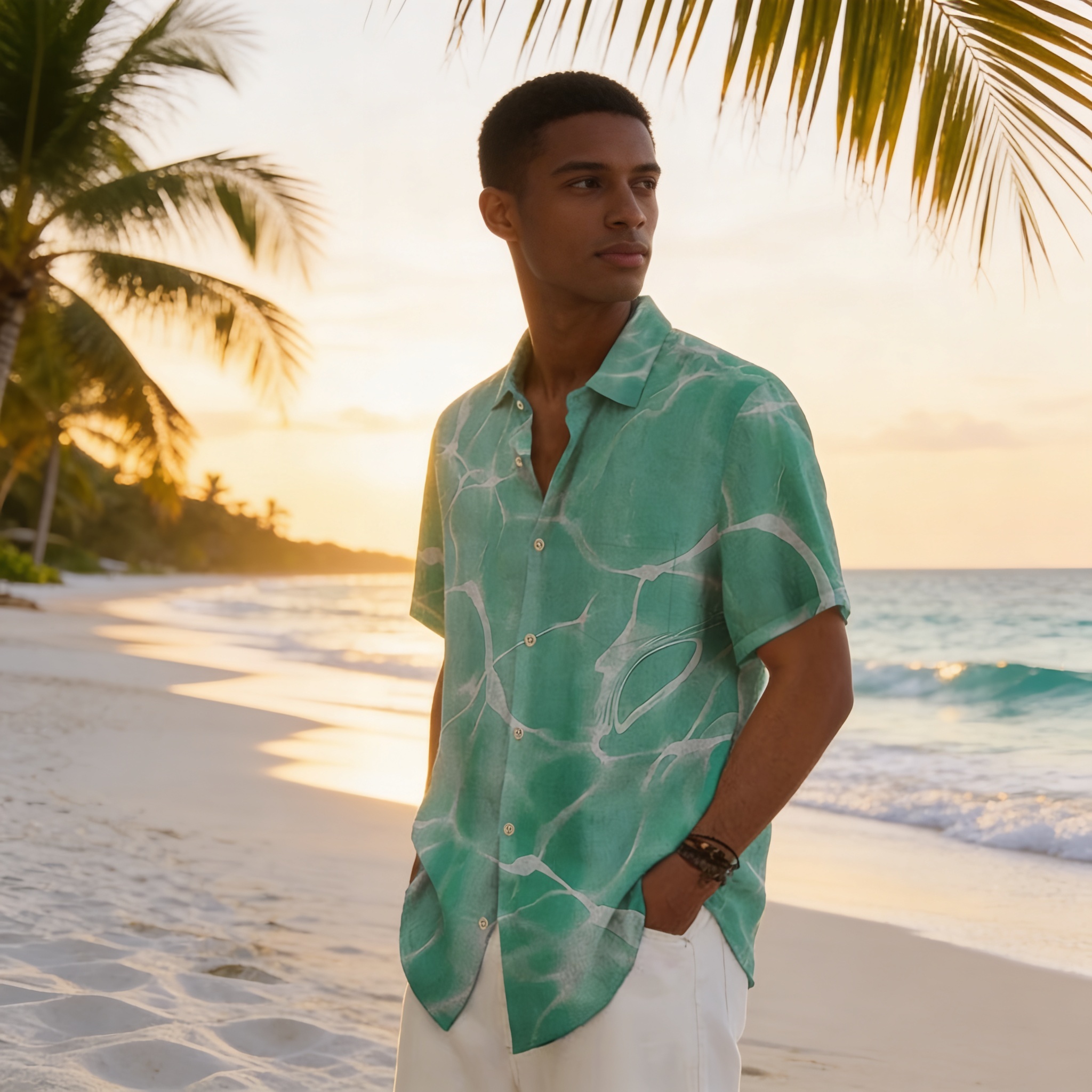 Distinctive Collar Print