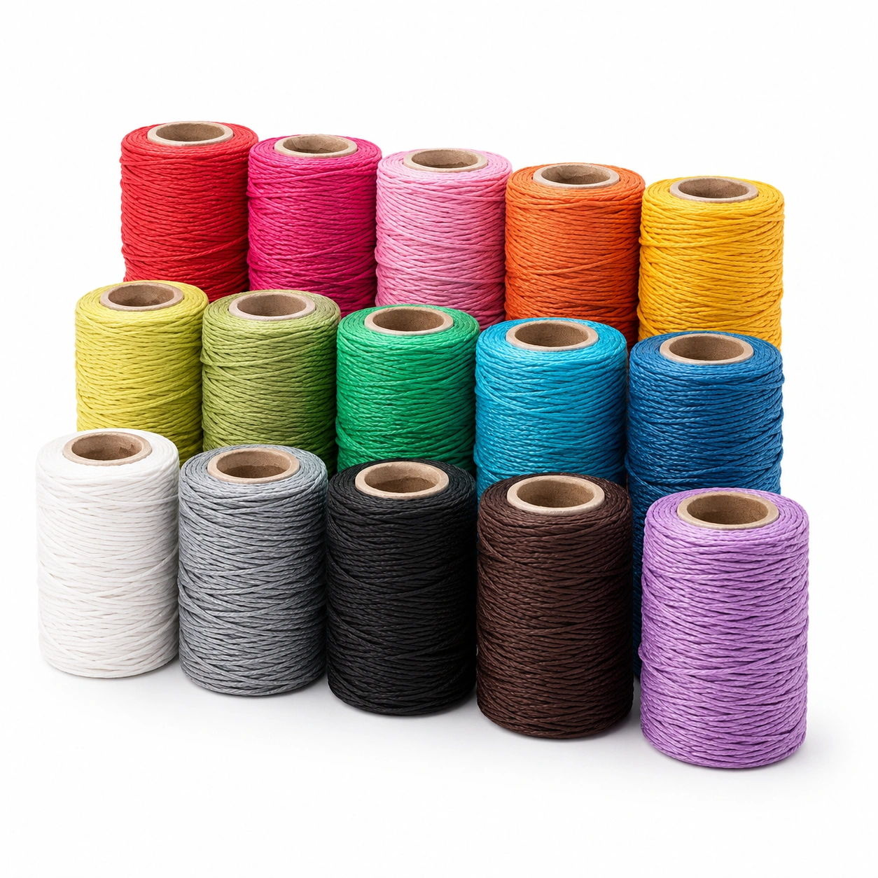 Buntes Baumwollgarn Set 15 Farben-Tavoraa