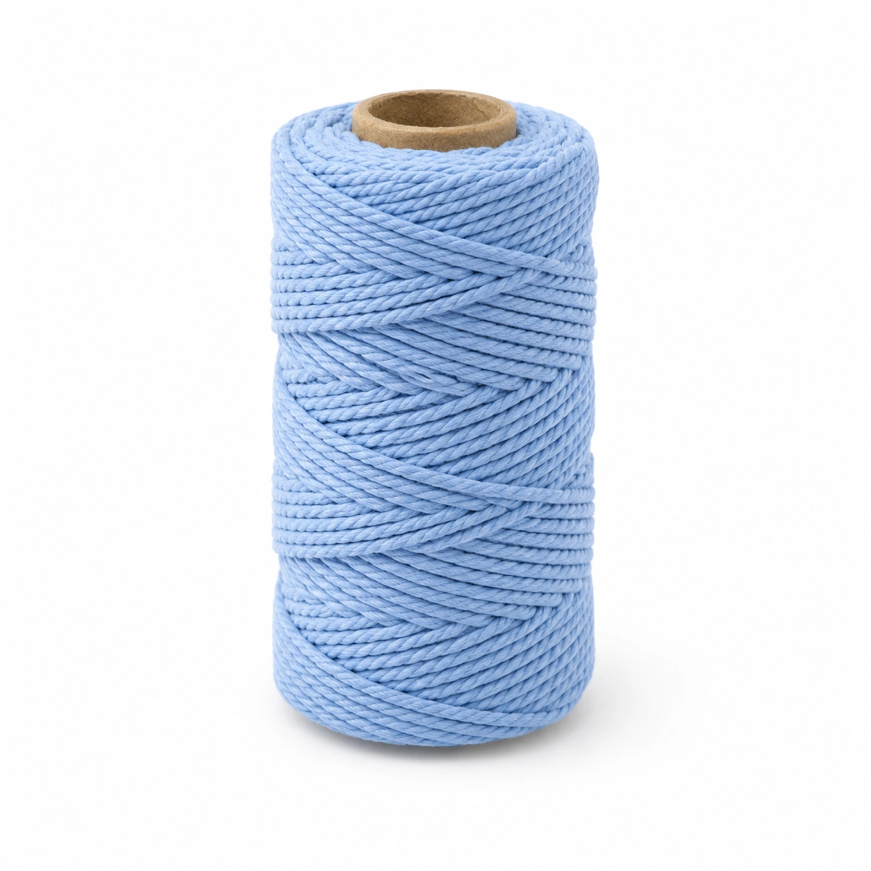 Makramee Kordel Hellblau 4 mm-Tavoraa