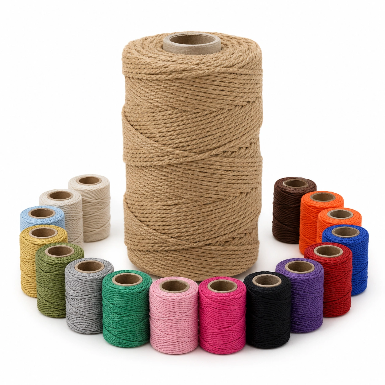 Makramee Garn Set 15 Farben-Tavoraa