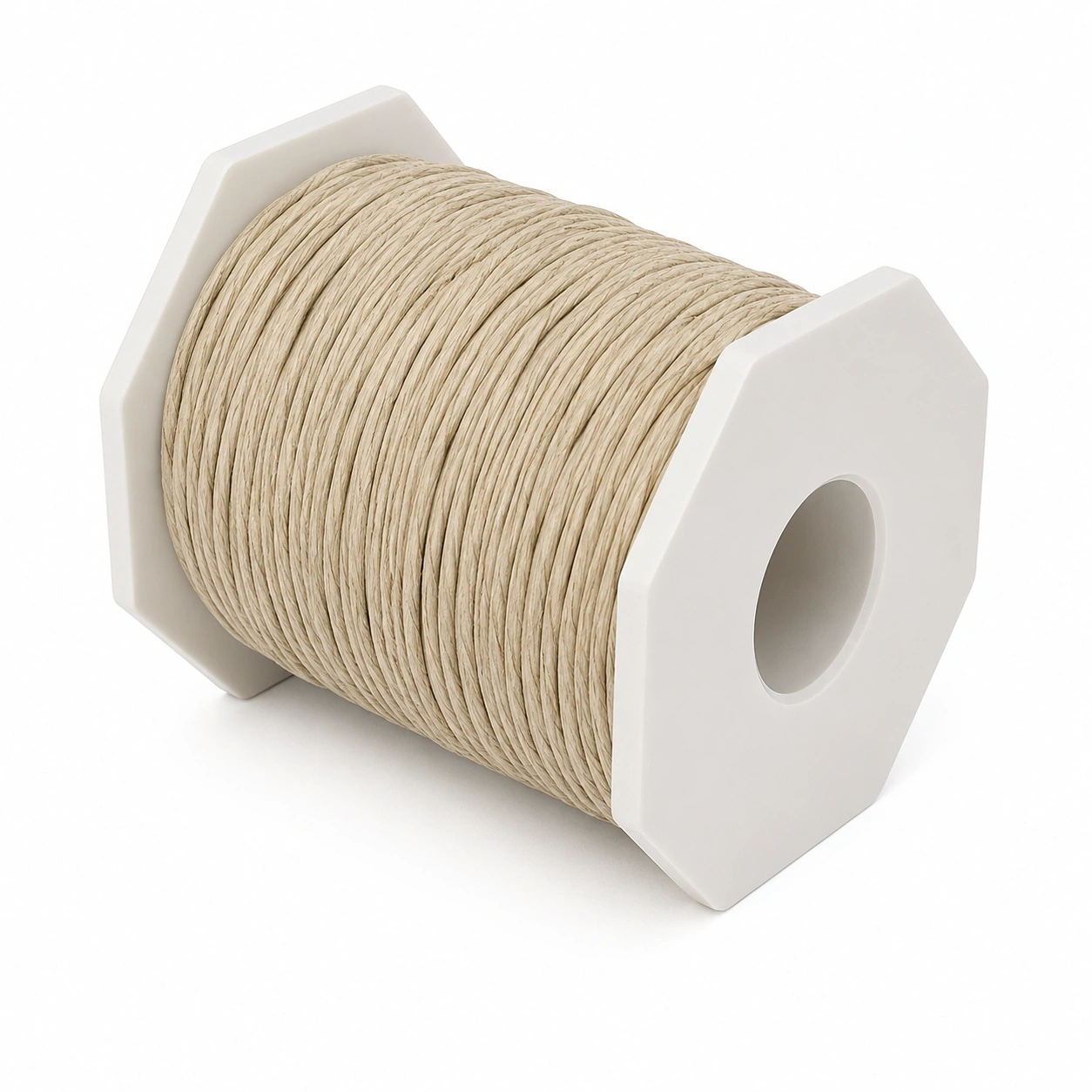 Beige Papierschnur Rolle-ArtisanWoodHome
