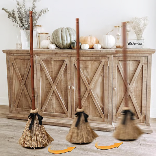 💥Halloween Sale 🧙‍♀️Floating Witch's Broom –Haunted Dancing Broom