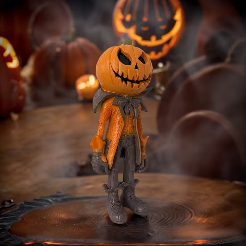 🔥HOT SALE🔥🎁🎉Only $39.9 This Week🌟👻Halloween Pumpkin Man Figurine/Decoration🎃