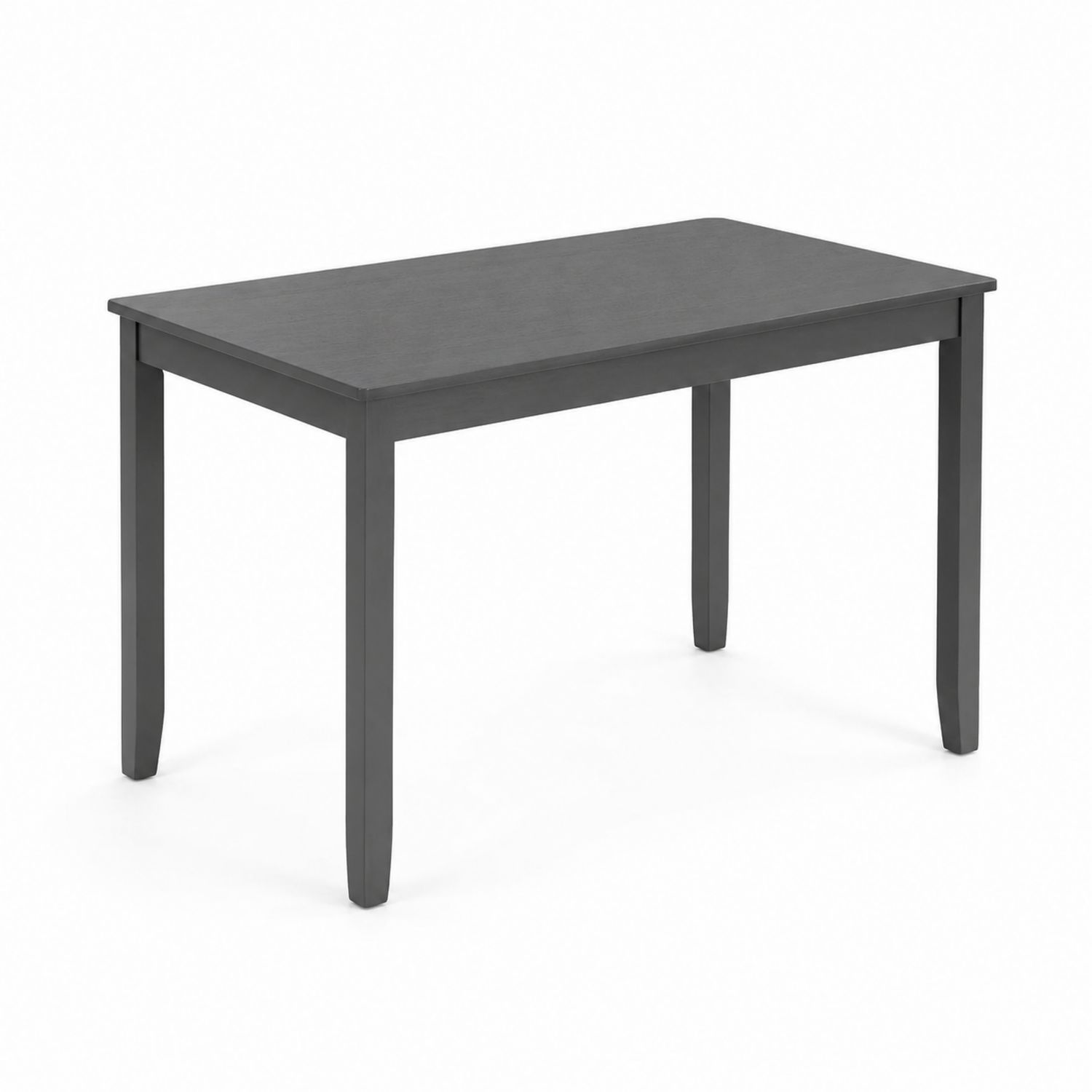 Stół jadalniany prostokątny 120x75 cm drewno bukowe Czarny