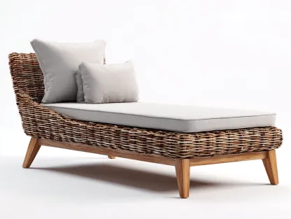 Tumbonas ratán 190x65x85 cm - Marrón-Beige - Respaldo ajustable - Diseño moderno-Zidorranest