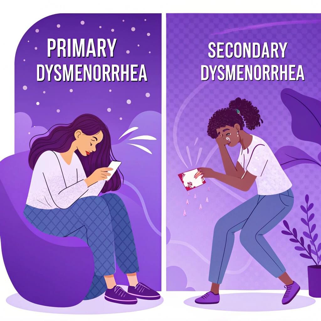 Primary vs secondary dysmenorrhea