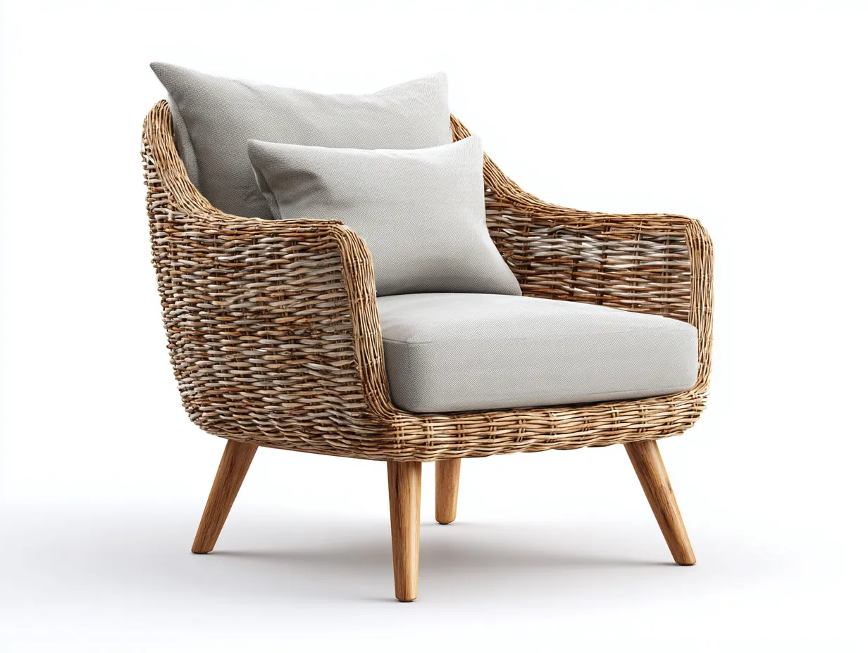Sillones de ratán-Viromidecor