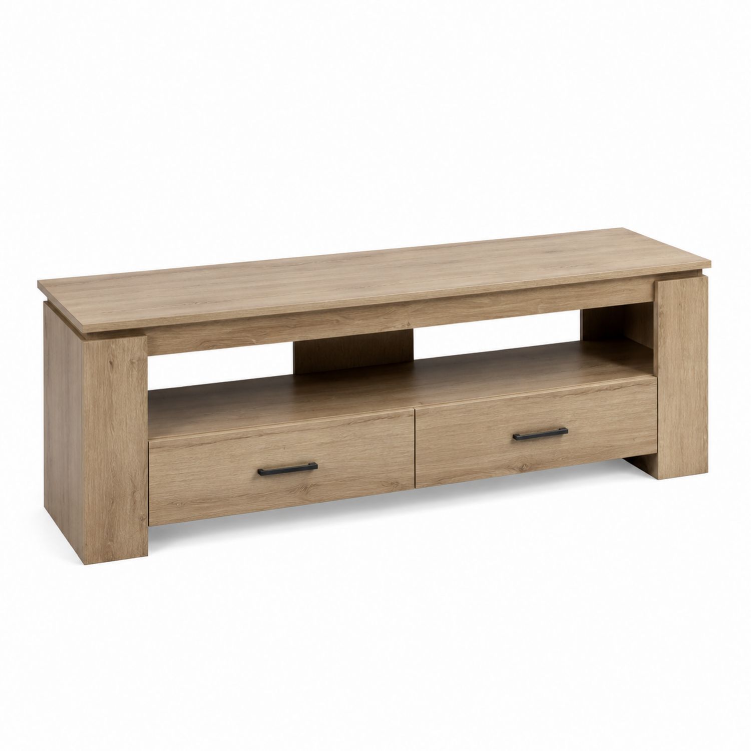 Szafka RTV prostokątna 120x40x45 cm dąb